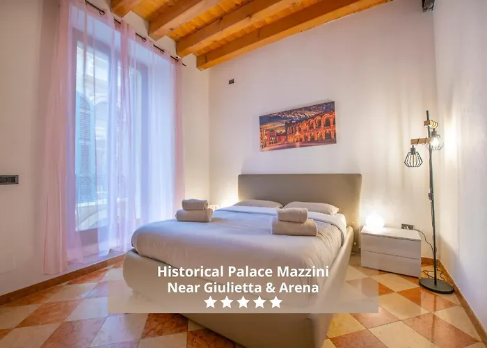Historic Center View-2 Minutes From Arena & Juliet\'S House- Mazzini Palace